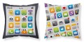 POSZEWKA na poduszkę TELEFON 40x40 cm APLIKACJE