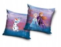 POSZEWKA pluszowa dekoracyjna na poduszkę FROZEN 40x40 WELWET Kraina lodu