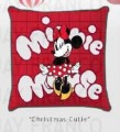 POSZEWKA pluszowa dekoracyjna na poduszkę MYSZKA MINNIE 40x40 cm WELWET