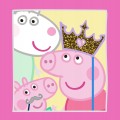 MAGICZNY RĘCZNIK ręczniczek ŚWINKA PEPPA 30x30
