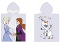 RĘCZNIK PONCHO 55x110 cm FROZEN Kraina lodu