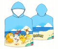 RĘCZNIK PONCHO 50x100 POKEMON PIKACHU