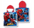 RĘCZNIK PONCHO 55x110 cm SPIDERMAN
