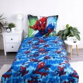 POŚCIEL bawełniana dziecięca SPIDERMAN 140x200 cm SPIDER-MAN MARVEL