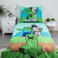POŚCIEL bawełniana MINECRAFT 140x200 cm ORYGINALNA