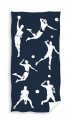 RĘCZNIK bawełniany SIATKARZ 70X140 cm Piłka siatkowa SIATKÓWKA