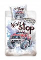POŚCIEL bawełniana MONSTER TRUCK 140x200 cm