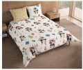 POŚCIEL bawełniana ŚWIĄTECZNA 220x200 + 2x 70x80 komplet 3 częściowy
