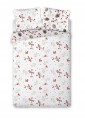 POŚCIEL bawełniana ŚWIĄTECZNA 140x200 + 70x90 głóg szyszki