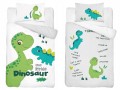 POŚCIEL dziecięca DINOZAUR 100x135 niemowlęca
