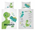 POŚCIEL dziecięca DINOZAUR 100x135 niemowlęca
