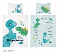POŚCIEL dziecięca DINOZAUR 100x135 niemowlęca