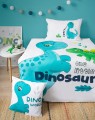POŚCIEL dziecięca DINOZAUR 100x135 niemowlęca