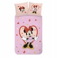 POŚCIEL dziecięca MYSZKA MINNIE 100x135 niemowlęca bawełniana
