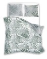 POŚCIEL bawełniana PALMY LIŚCIE 220x200 + 2x 70x80 cm komplet 3 częściowy