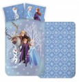 POŚCIEL bawełniana FROZEN 160x200 cm Kraina lodu