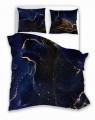 Pościel satynowa luksusowa 140x200 + 70x90 cm Nobile 100% bawełna