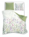 POŚCIEL bawełniana KWIATY MOTYLE 220x200 + 2x 70x80 cm komplet 3 częściowy