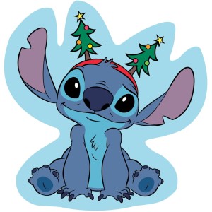 PODUSZKA kształtka pluszowa LILO AND STITCH WELWET