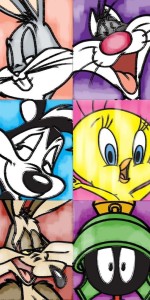 RĘCZNIK bawełniany LOONEY TUNES 70x140 melodie