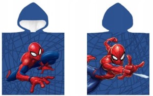 RĘCZNIK PONCHO 50x100 Spiderman SPIDER-MAN