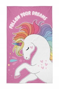 RĘCZNIK ręczniczek do rąk JEDNOROŻEC 30x50 cm unicorn KOŃ