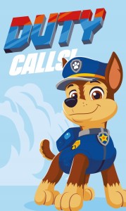 RĘCZNIK ręczniczek do rąk PSI PATROL 30x50 cm CHASE
