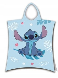 RĘCZNIK PONCHO 50x115 cm LILO AND STITCH STICH