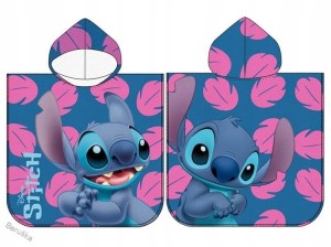 RĘCZNIK PONCHO 55x110 cm LILO AND STITCH