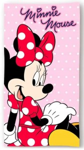 RĘCZNIK bawełniany MYSZKA MINNIE 70x140 cm MICKEY