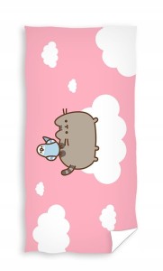 RĘCZNIK bawełniany KOT PUSHEEN 70x140 cm