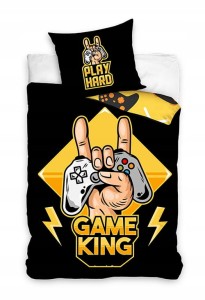 POŚCIEL bawełniana PAD dla gracza 160X200 GRA