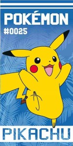RĘCZNIK bawełniany POKEMON 70x140 cm PIKACHU