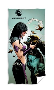 RĘCZNIK bawełniany kąpielowy MORTAL KOMBAT 70X140