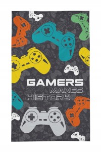 RĘCZNIK ręczniczek z ZAWIESZKĄ GAMER PAD 30x50 cm