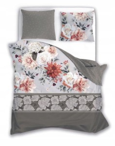 POŚCIEL bawełniana Pure Sateen 220x200 + 2x 70x80 komplet 3 częściowy