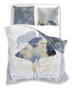 Pościel satynowa luksusowa 140x200 + 70x90 cm Nobile 100% bawełna