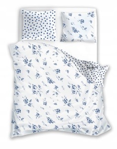 POŚCIEL bawełniana satynowa 160x200 + 2x 70x80 komplet 3 częściowy