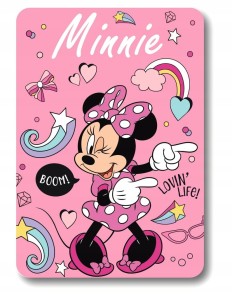 KOC polar MYSZKA MINNIE 100x140 cm DISNEY