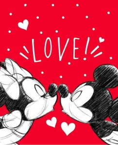 KOC CORAL MICKEY & MINNIE 130x160 cm