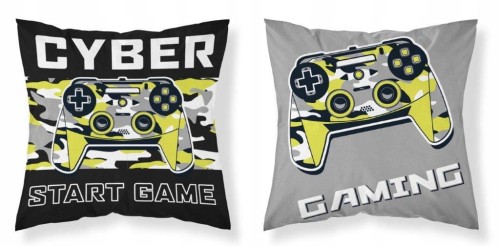 POSZEWKA na poduszkę GAMING 40x40 cm GRACZ PAD