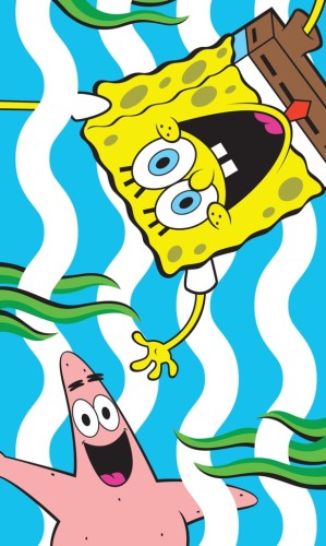 RĘCZNIK ręczniczek do rąk SPONGEBOB 30x50 cm