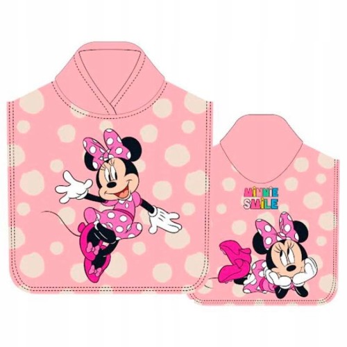 RĘCZNIK PONCHO 50x100 MYSZKA MINNIE