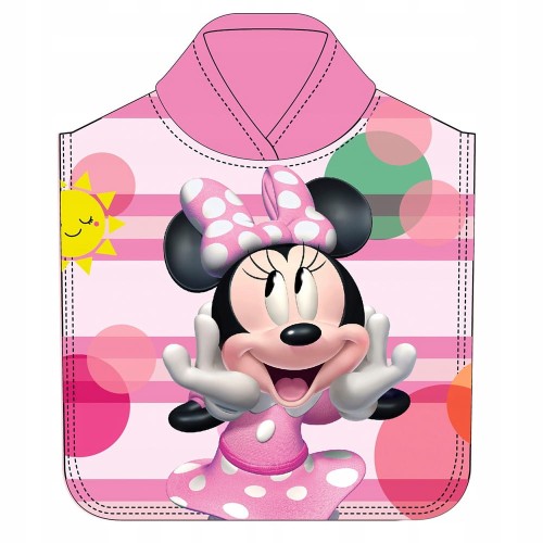 RĘCZNIK PONCHO 50x100 MYSZKA MINNIE