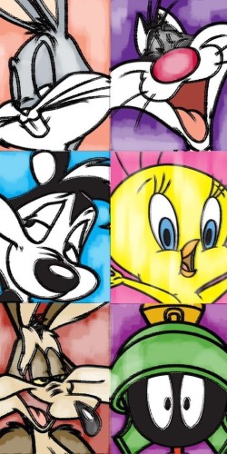 RĘCZNIK bawełniany LOONEY TUNES 70x140 melodie