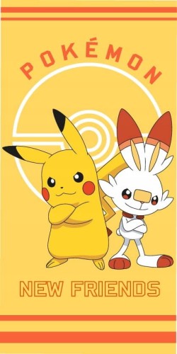 RĘCZNIK bawełniany POKEMON 70x140 cm PIKACHU