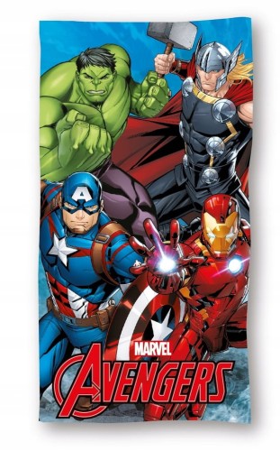 RĘCZNIK szybkoschnący AVENGERS 70x140 cm MARVEL