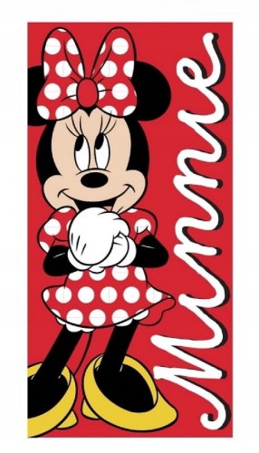 RĘCZNIK bawełniany MYSZKA MINNIE 70x140 cm MICKEY