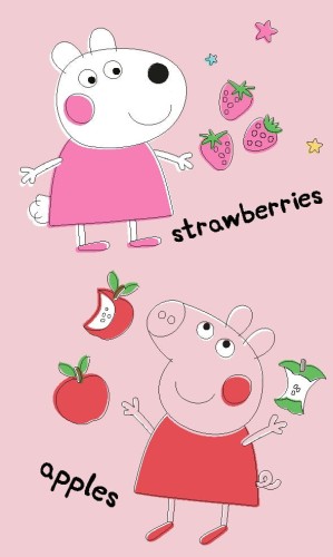 RĘCZNIK ręczniczek do rąk ŚWINKA PEPPA 30x50 cm