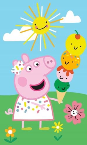 RĘCZNIK ręczniczek do rąk ŚWINKA PEPPA 30x50 cm